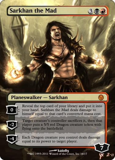 Magic: The Gathering - Sarkhan The Mad - Sarkhan Il Folle - Rise Magic: The Gathering - Sarkhan The Mad - Sarkhan Il Folle - Rise