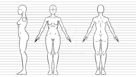 Turn Around Female On Drawingbases Deviantart Turn Around Female On Drawingbases Deviantart