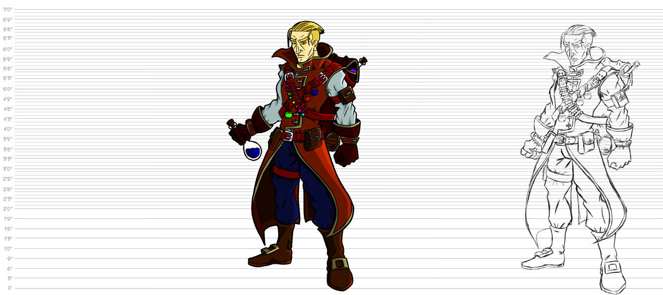Commission - Rise of the Runesmiths Alchemist by ChrisBryer on DeviantArt