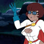 Edit- Velma Cosplays Powergirl