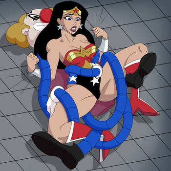 Commission- Wonder Woman In Trouble!