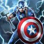 Captain America Thor Mjolnir