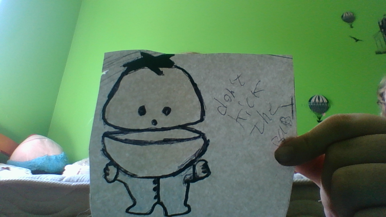 Ike from south park - Don't Kick the baby by MegDenna on DeviantArt