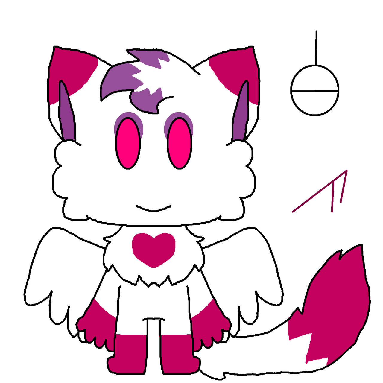 Fluffie Ref Sheet by scarfytoons on DeviantArt