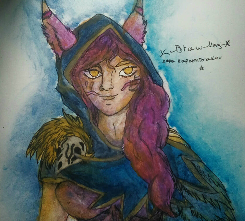 Xaha xayah league of legends by sis by fnafart2004 on DeviantArt