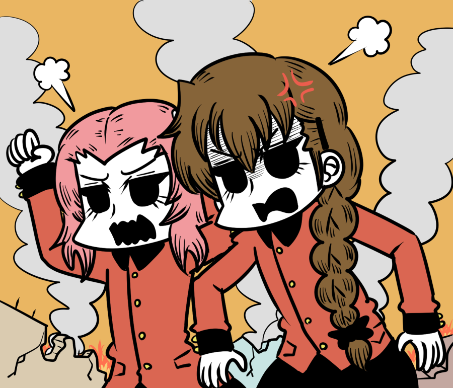 Angry Rose Hip And Rukuriri By Genkidown On Deviantart Angry Rose Hip And Rukuriri By Genkidown On Deviantart