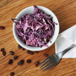 Red Cabbage sauer sweet salad