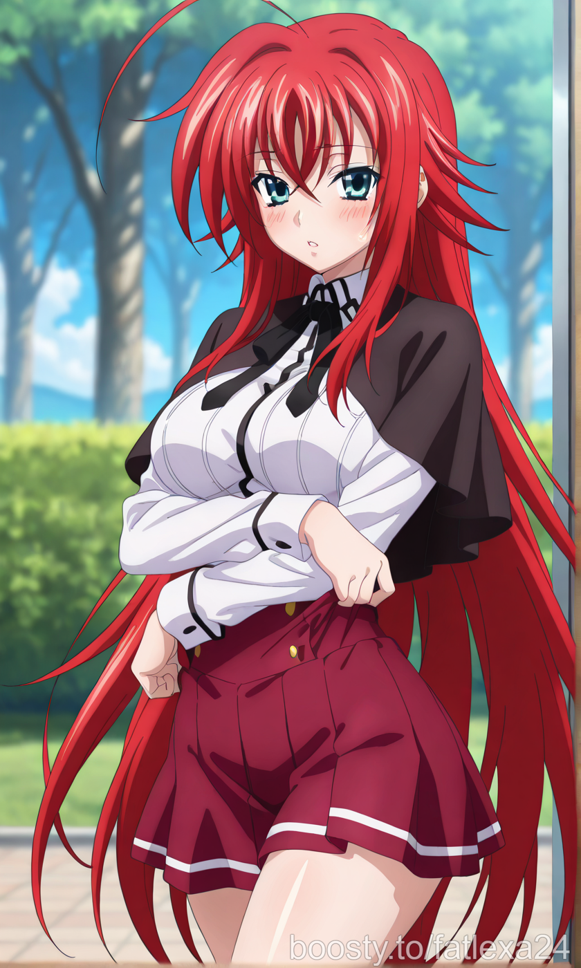 Angry Rias Rias Gremory (High School DxD) by FatLexa on DeviantArt