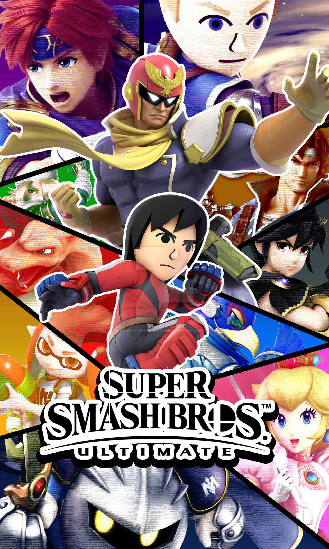 Super Smash Bros Ultimate - Anime style Poster by TheShadowRush1992 on DeviantArt Super Smash Bros Ultimate - Anime style Poster by TheShadowRush1992 on DeviantArt