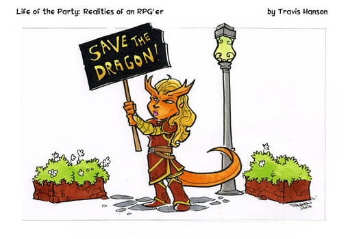 Save the Dragon- RPG Comic