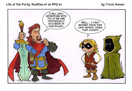 Historically accurate rpging ... rpg comic 