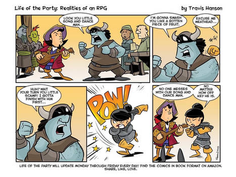 Life of the party rpg comic 1967 