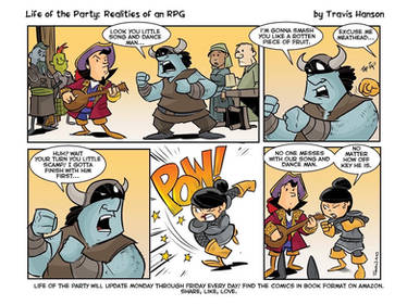 Life of the party rpg comic 1967 