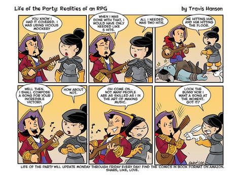 Life of the party -rpg comic 1968 