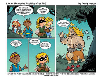 Life of the party rpg comic 1982 