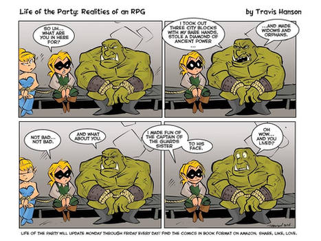 Life of the party 2023 rpg comic 