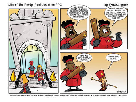 Life of the party rpg comic 2024 