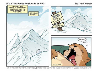 Life of the party rpg comic 2029 