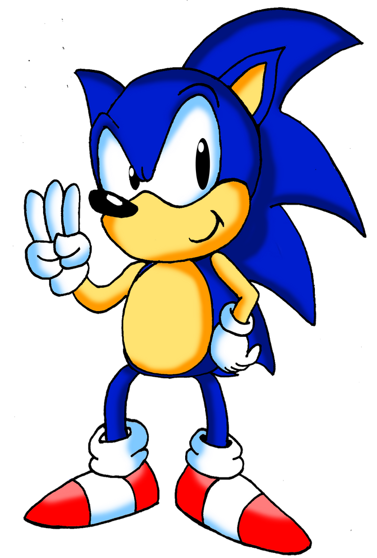 American Classic Sonic by FrostTheHobidon on DeviantArt