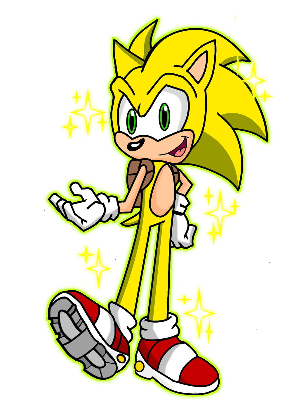 Mobius Universe: Super Sonic by FrostTheHobidon on DeviantArt