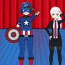 Kisekae: Cecile and Captain America