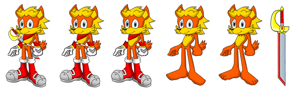 Tails Classic Comparison by FrostTheHobidon on DeviantArt