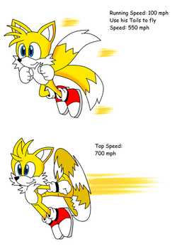 Sega Universe: Tails Running Speed