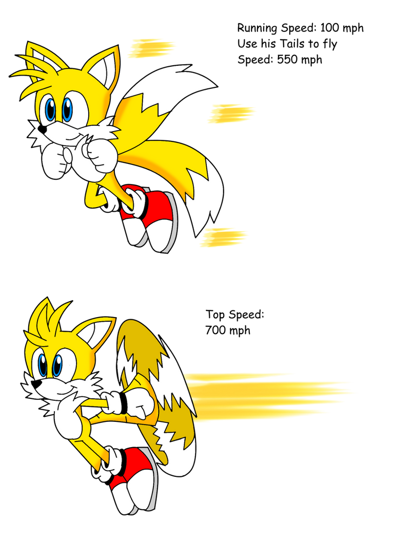 Sega Universe: Tails Running Speed by FrostTheHobidon on DeviantArt