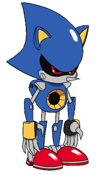 243075 - safe, artist:fishkoi04, metal sonic (sonic), human