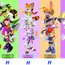 Sonic Heroes Teams