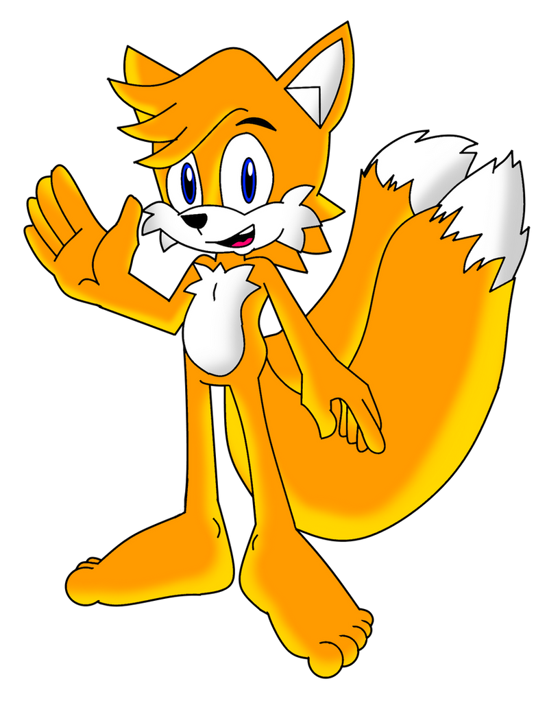 Fleetway: Tails Prower (no glove and shoes) by FrostTheHobidon on ...