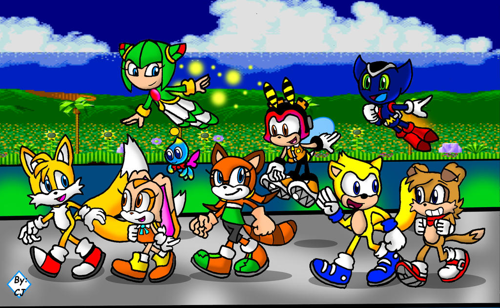 The Kids of Sonic by FrostTheHobidon on DeviantArt