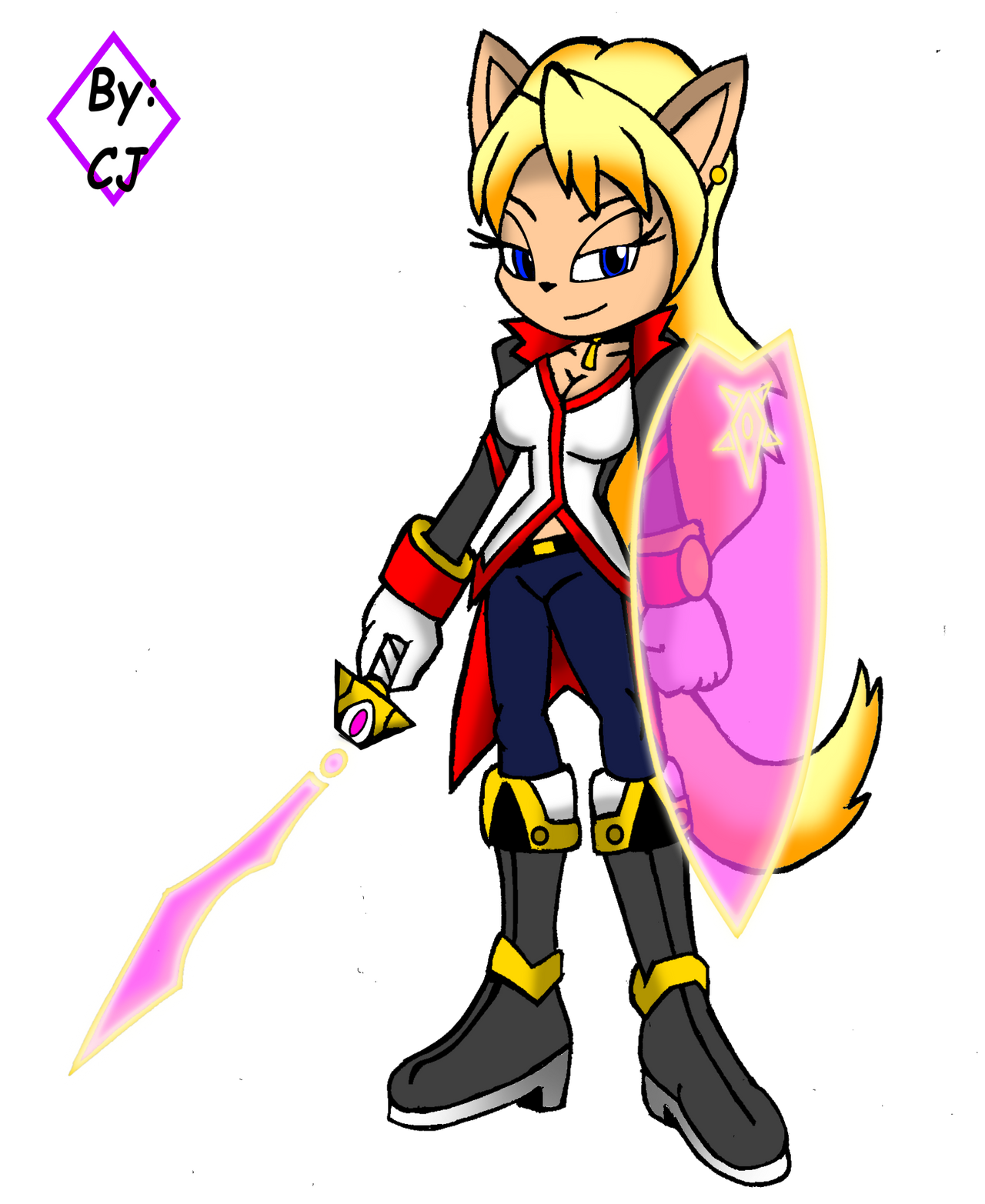 Bio: Cpt Sarah the Cat by FrostTheHobidon on DeviantArt