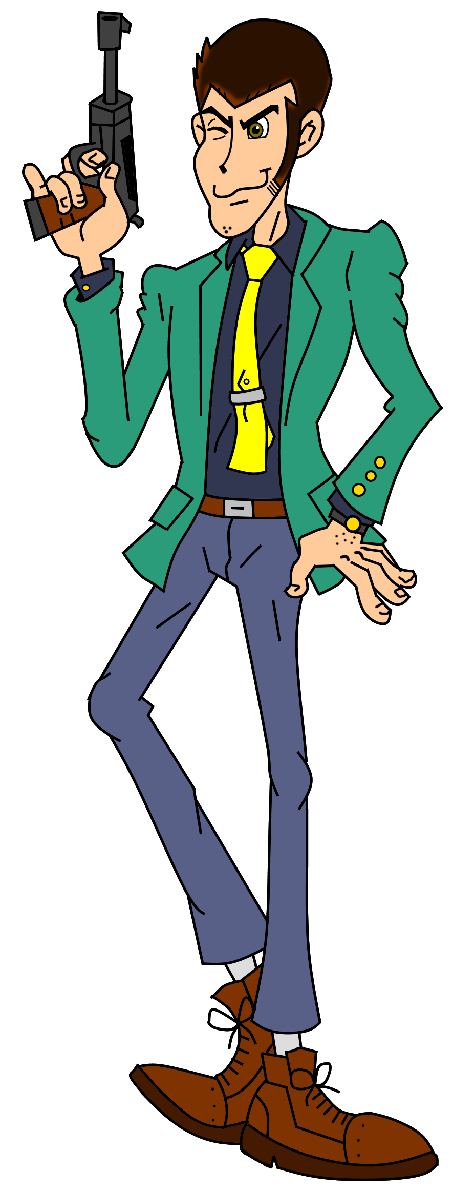Lupin the Third Anime: Green Jacket by FrostTheHobidon on DeviantArt Lupin the Third Anime: Green Jacket by FrostTheHobidon on DeviantArt