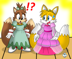 Two Tails in a Dress