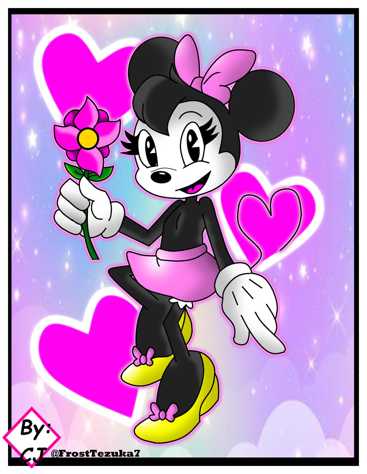 Minnie Deviantart Minnie Mouse by FrostTheHobidon on DeviantArt