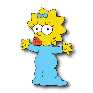 Maggie Simpson by domejohnny on DeviantArt