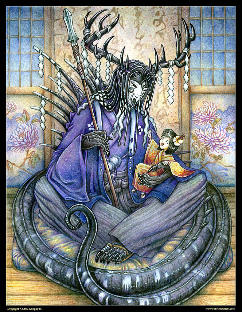 Old Man Darkness by andrea-koupal