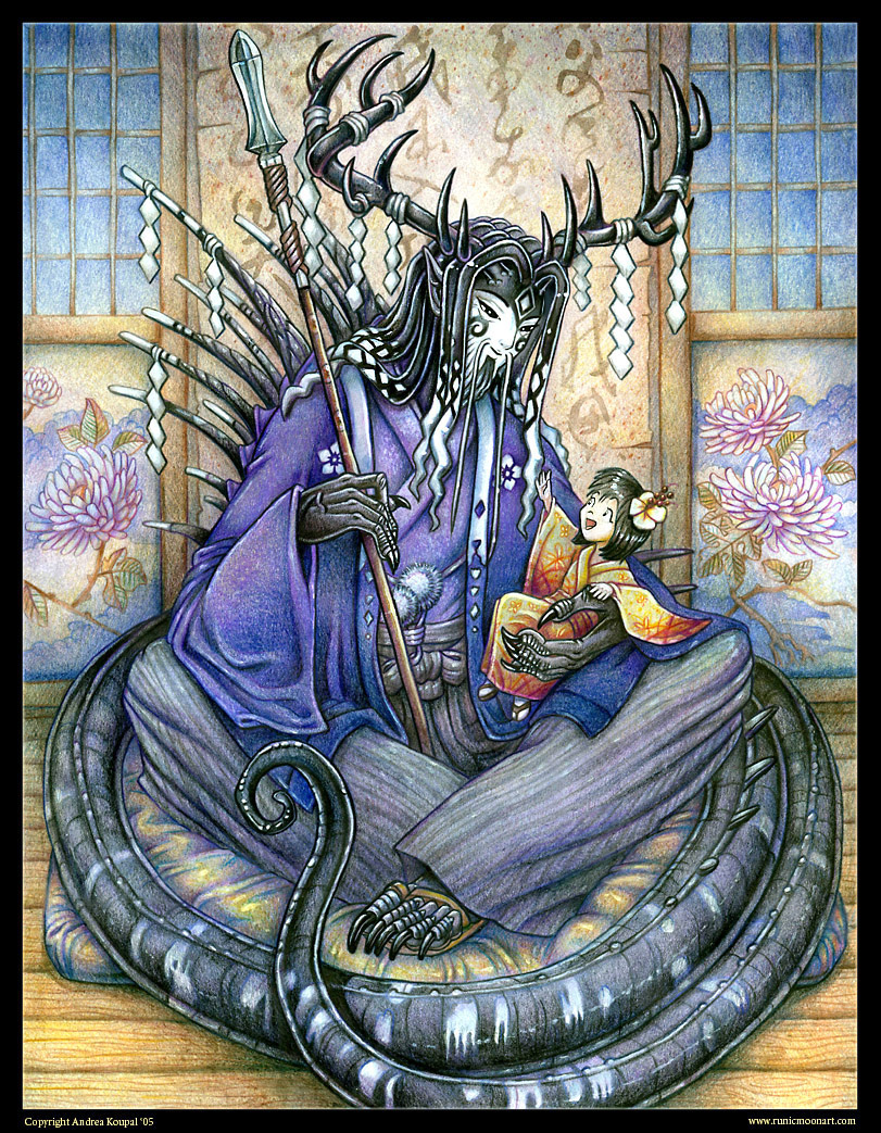 Old Man Darkness by andrea-koupal
