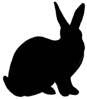 Rabbit Silhouette