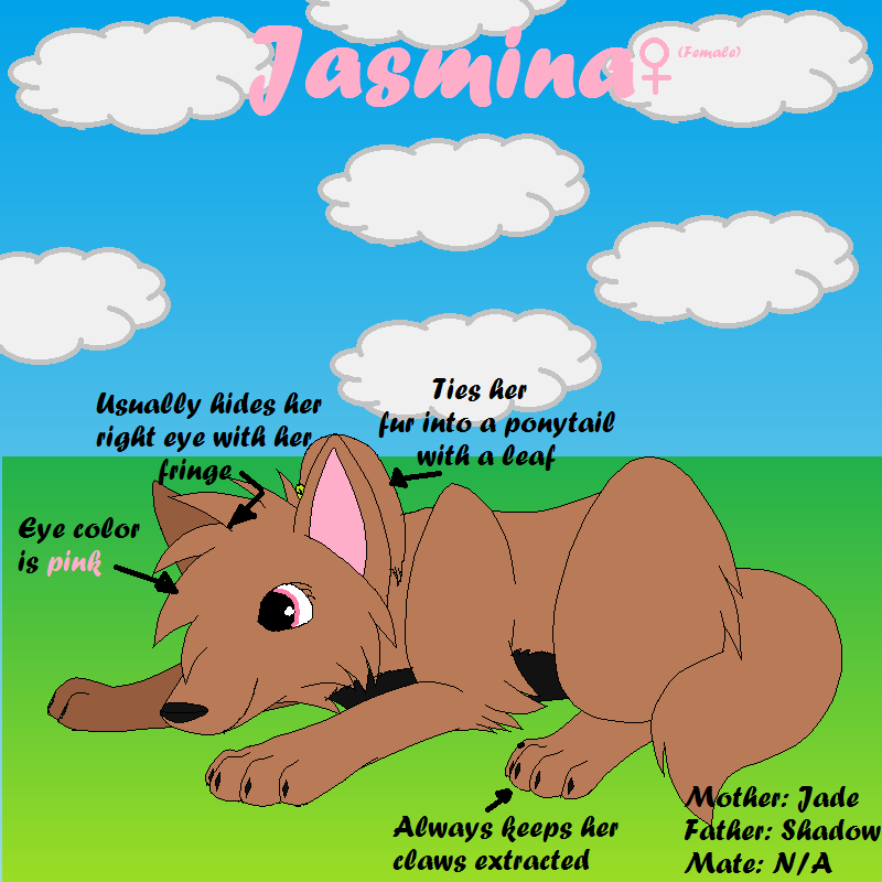 Jasmina's Ref Sheet