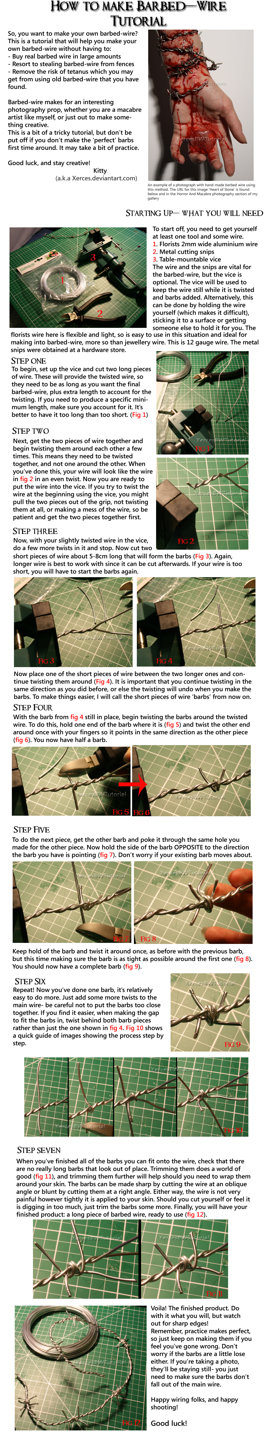 Barbed-wire Tutorial