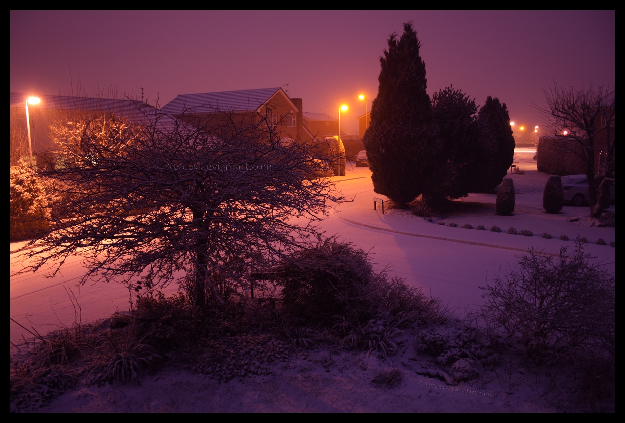 Rainbow Snow