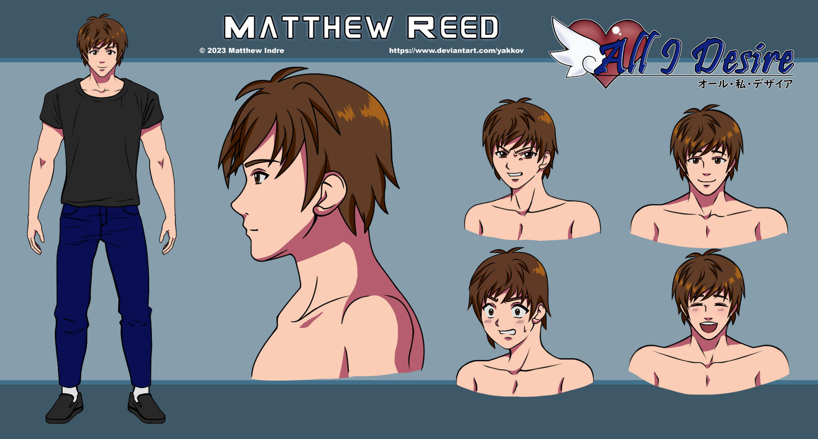 Matthew Reed Character Sheet by Yakkov on DeviantArt