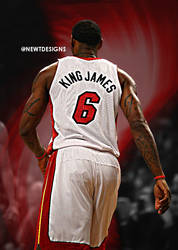 LeBron James edit by NewtDesigns