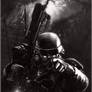 Black and White Killzone Avatar