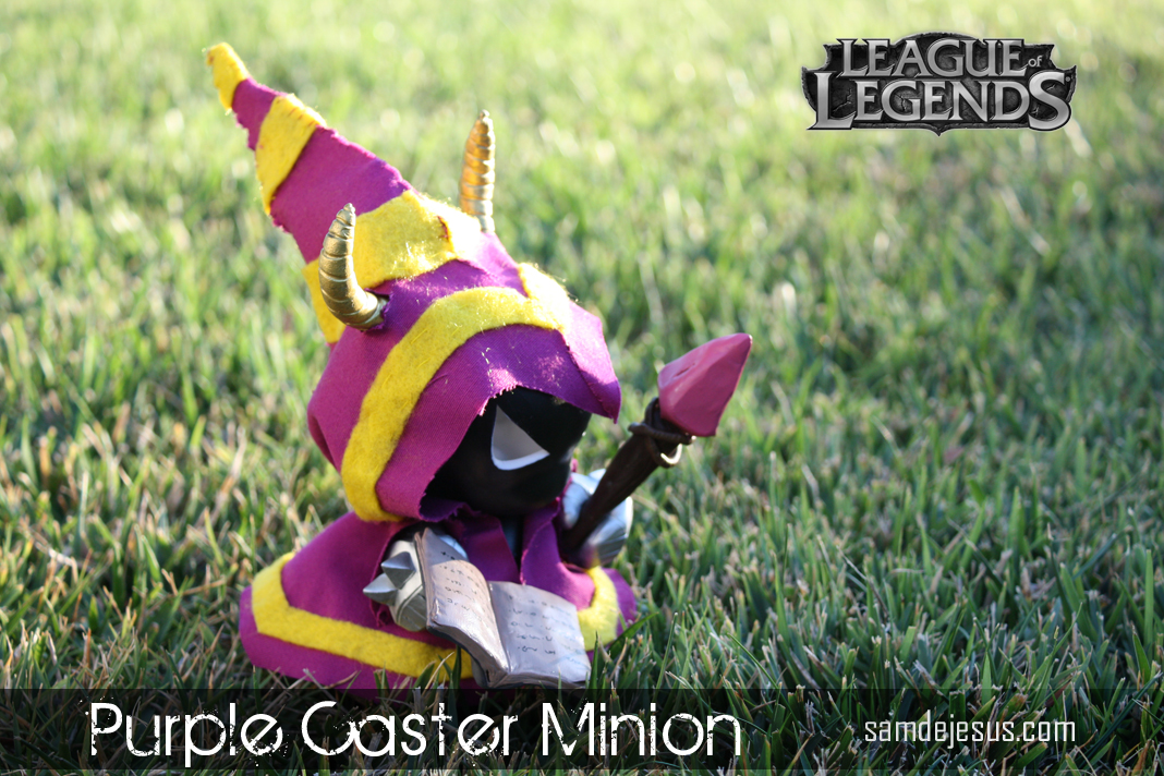 purple caster minion