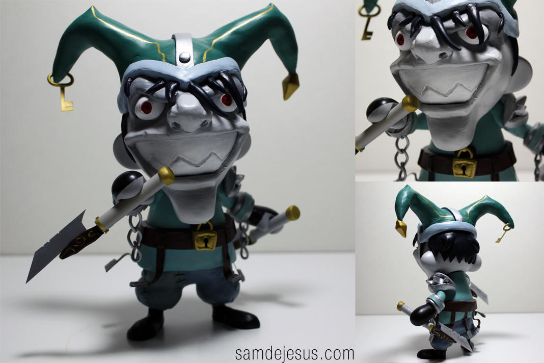 asylum shaco by samdejesus on DeviantArt