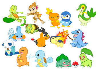 pokemon starters