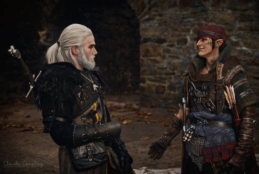 Geralt and Iorveth - Witcher Cosplay